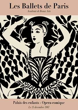 Paris Opera Ballet Poster
