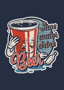 SAVE WATER DRINK BEER