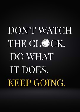 Do Not Watch The Clock