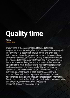Quality Time