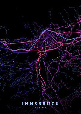 Innsbruck Austria Map