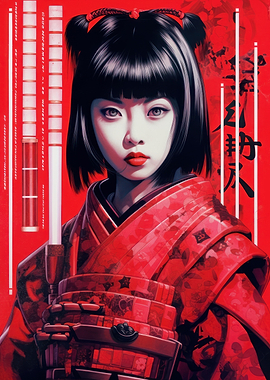 Red Geisha Samurai