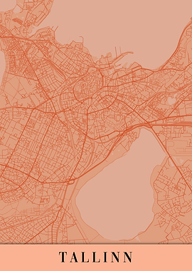 Tallinn Orange Map