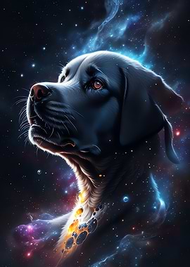 Labrador In Space 1