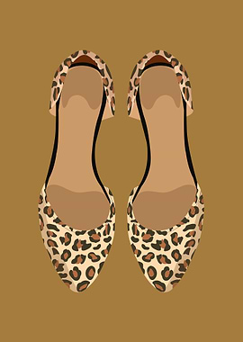 Fancy leopard shoes
