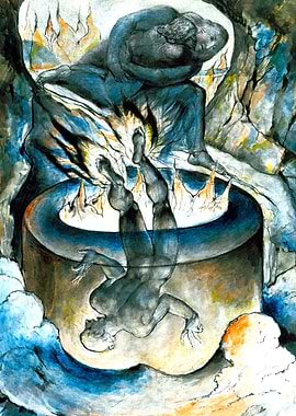 The Simoniac Pope by Blake