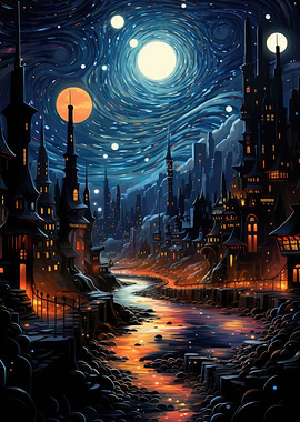 City in a Black hole