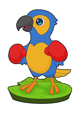 Parrot Boxer Boxing gloves