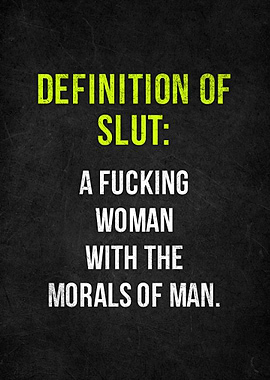 Definition of Slut