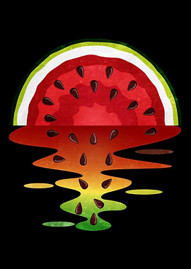 Love Watermelon Sunset