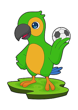 Parrot Soccer player