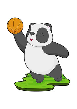 Panda Basketball player
