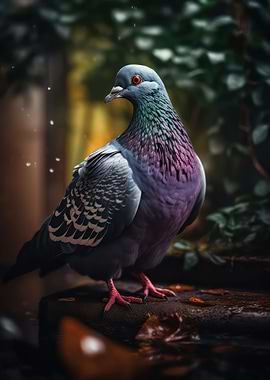 Gorgeous pigeon