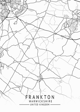 Frankton UK City Map