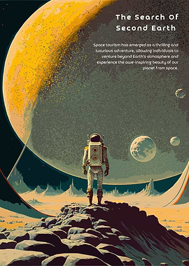 Retro Space Poster