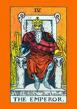 The Emperor Tarot Card