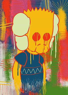 Kaws Dolls unique abstrac