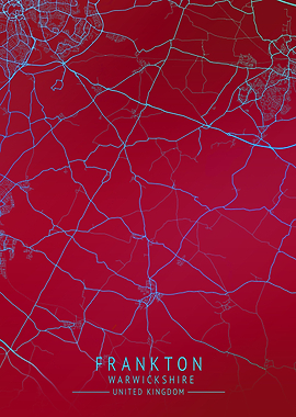 Frankton UK City Map