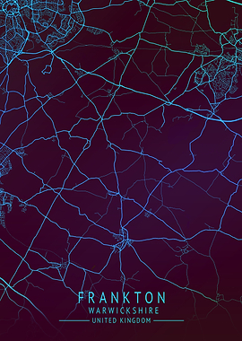 Frankton UK City Map