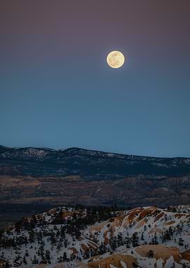 Moonlight at Bryce
