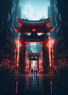 Cyberpunk Gate