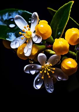 Sweet scented close up