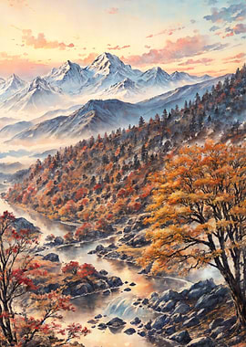 Autumn mountains