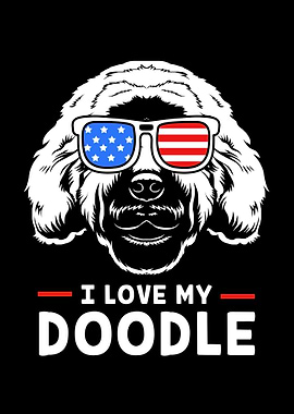 I Love My Dog Doodle