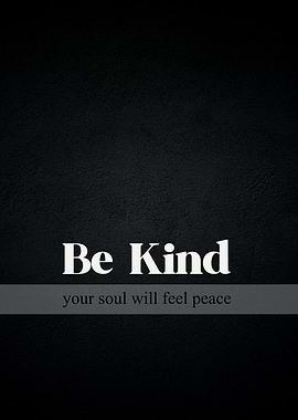 be kind people