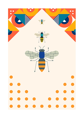 Bauhaus Insects Minimalist