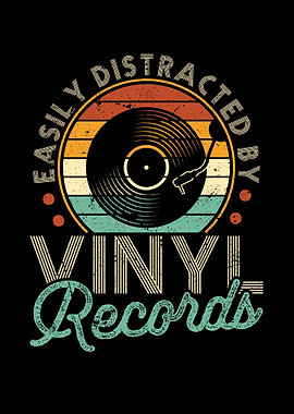 Funny Vinyl Records Lover