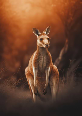 Iconic kangaroo