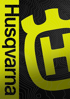 HUSQVARNA TOPOGRAPHIC LOGO