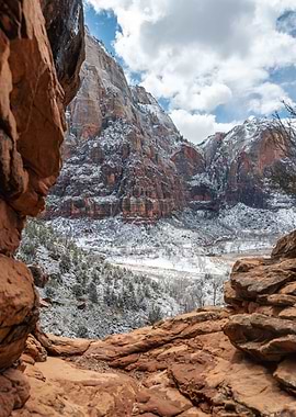 Zion in the Winter