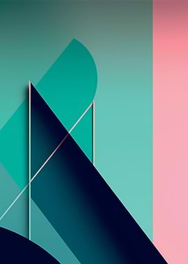Abstract Colorful Shapes