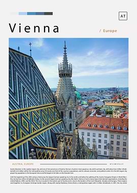 photo poster of vienna