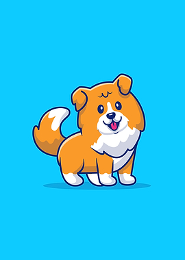 Cute Dog Cartoon