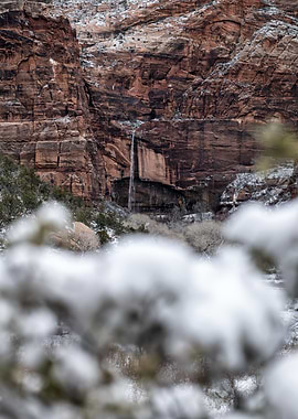Waterfall in Zion