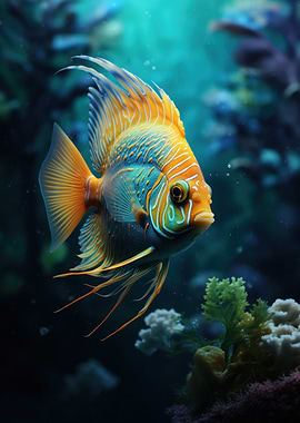 Wings of Grace Angel Fish