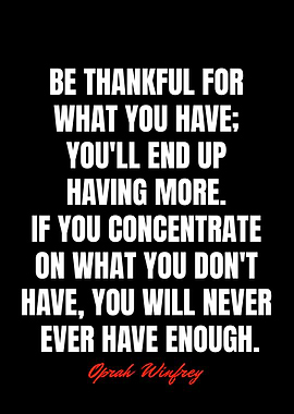 Oprah Winfrey Quotes