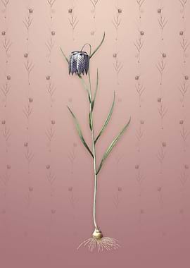 Vintage Chess Flower