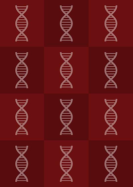DNA Science Icons Pop Art