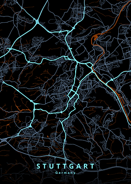 Stuttgart Map