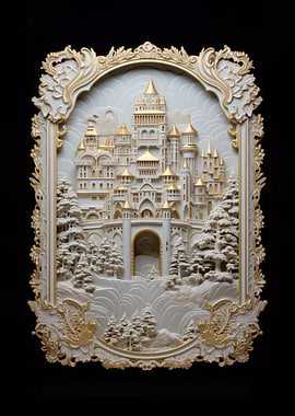 Art Deco Exploring Castle