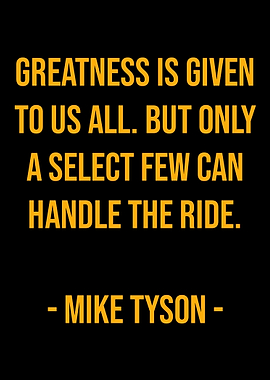 Mike Tyson Quotes Gold