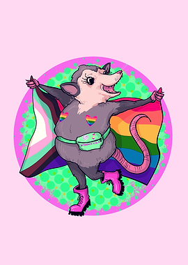 Pride Opossum