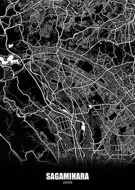 Sagamihara Japan Map