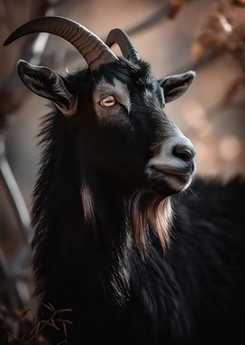 Timid goat