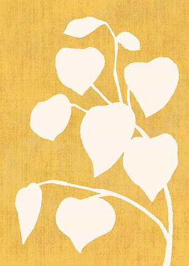 Botanic shade white yellow
