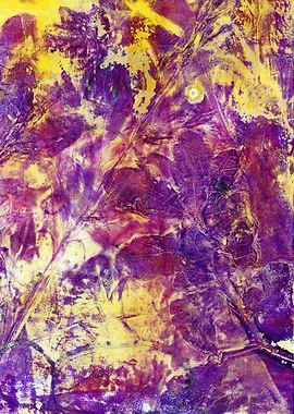 Purple Oak Tree Leaves